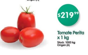 Supermercados Buenos Días Tomate Perita x 1 kg oferta