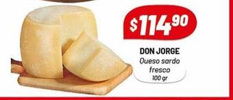 Almacor Don Jorge Queso Sardo Fresco oferta