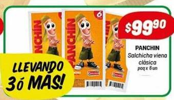 Almacor Panchin Salchicha Viena Clasica oferta