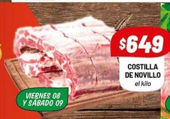 Almacor Costilla De Novillo oferta