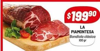 Almacor La Piamontesa Bondiola Clasica oferta