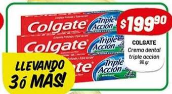 Almacor Colgate Crema Dental Triple Accion oferta