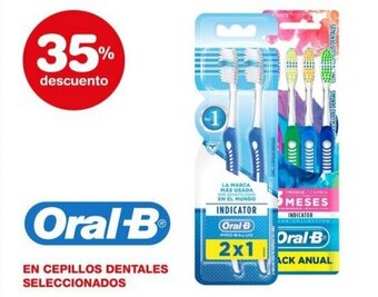 Atomo Conviene Oral-B En Cepillos Dentales Seleccionados oferta
