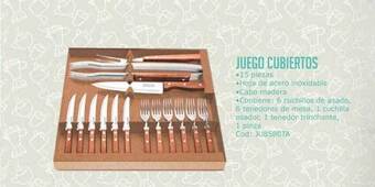 Cuotas del Sur Juego Cubiertos oferta