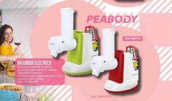 Cuotas del Sur Rallador Eléctrico Peabody oferta