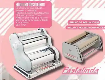 Cuotas del Sur Máquina Pastalinda oferta