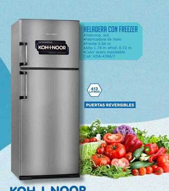 Cuotas del Sur Heladera Con Freezer oferta