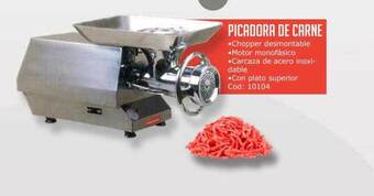 Cuotas del Sur Picadora De Carne oferta