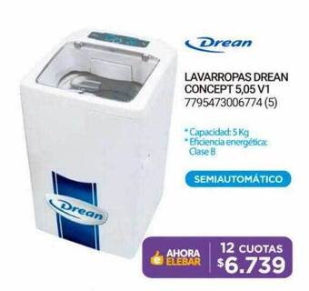 Punto Blu Lavarropas Drean Concept 5.05 V1 oferta