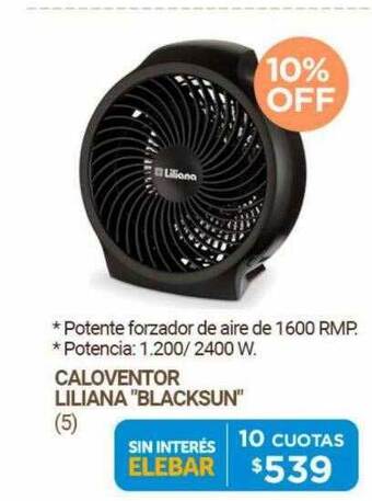 Punto Blu Caloventor Liliana oferta