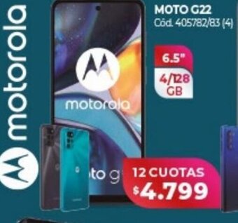 Naldo Lombardi motorola Moto G22 oferta
