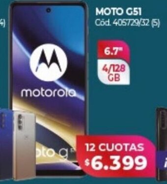 Naldo Lombardi motorola Moto G51 oferta