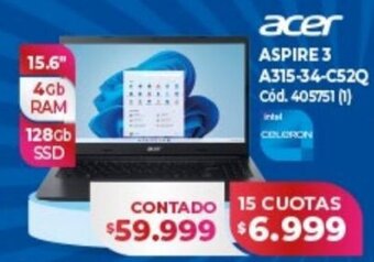 Naldo Lombardi acer Aspire 3 A315-34-C52Q oferta
