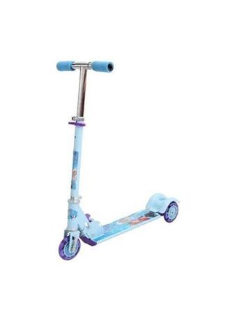 El Mundo del Juguete Monopatin 3 ruedas regulable original frozen disney color celeste oferta