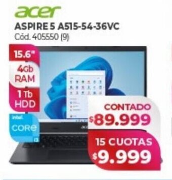 Naldo Lombardi acer Aspire 5 A515-54-36VC oferta