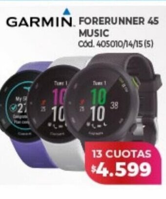 Naldo Lombardi Garmin Forerunner 45 Music oferta