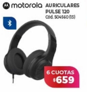Naldo Lombardi motorola Auriculares Pulse 120 oferta