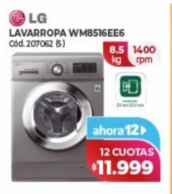 Naldo Lombardi LG Lavarropa WM8516EE6 oferta