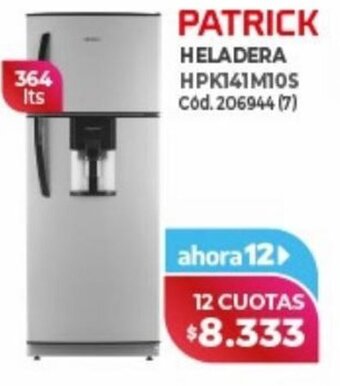 Naldo Lombardi Patrick Heladera HPK141M10S oferta