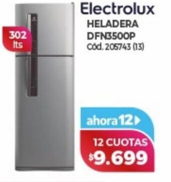 Naldo Lombardi Electrolux Heladera DFN3500P oferta