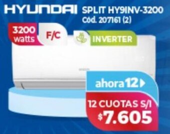 Naldo Lombardi Hyundai Split HY9INV-3200 oferta