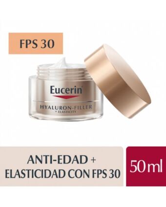 Punto de Salud Eucerin - hyaluron filler + elasticity crema de dia fps30 50ml oferta