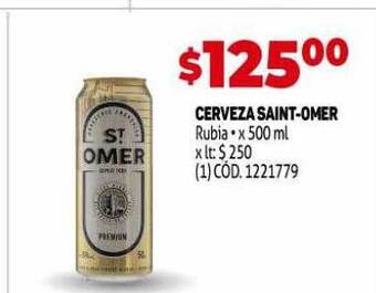 Makro Cerveza Saint-omer Rubia oferta