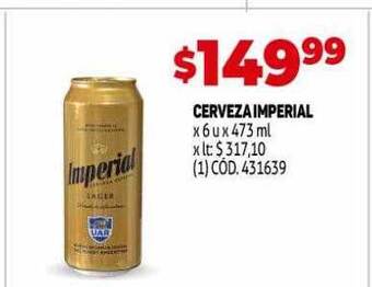 Makro Cerveza Imperial oferta