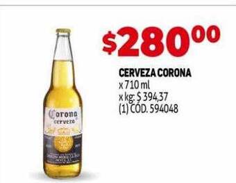 Makro Cerveza Corona oferta