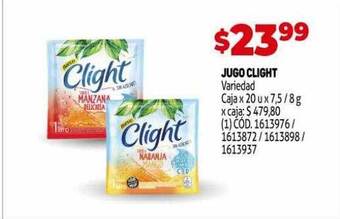 Makro Jugo Clight oferta