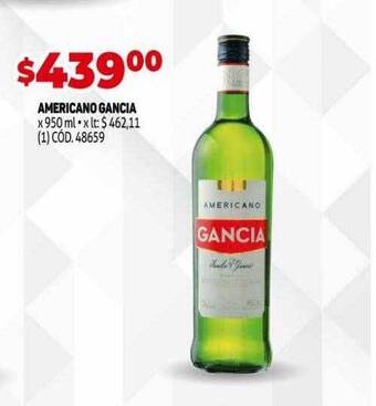 Makro Americano Gancia oferta