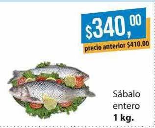 Supermercados Damesco Sábalo Entero oferta