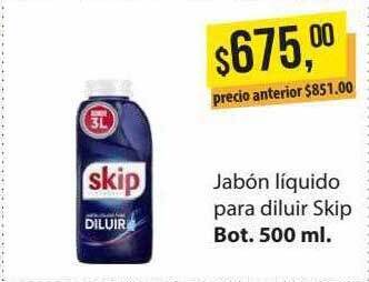 Supermercados Damesco Jabón Líquido Para Diluir Skip oferta