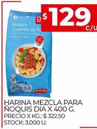 Supermercados DIA Harina Mezcla Para ñoquis Dia oferta