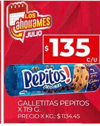 Supermercados DIA Galletitas Pepitos oferta