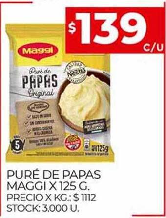 Supermercados DIA Puré De Papas Maggi oferta