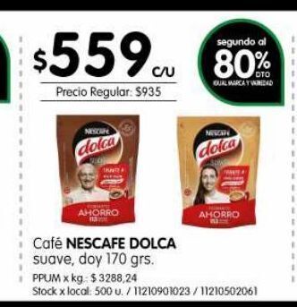 Jumbo Cafe nescafé dolca oferta
