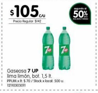 Jumbo Gaseosa 7 up oferta