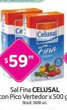 Cordiez Sal Fina Celusal Con Pico Vertedor oferta