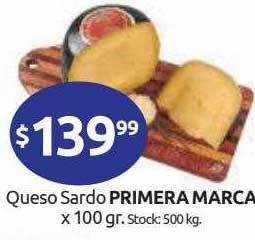 Cordiez Queso Sardo Primera Marca oferta