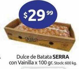 Cordiez Dulce De Batata Serra Con Vainilla oferta
