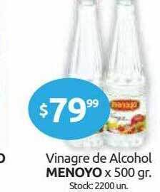 Cordiez Vinagre De Alcohol Menoyo oferta