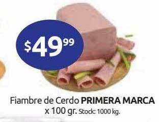 Cordiez Fiambre De Cerdo Primera Marca oferta