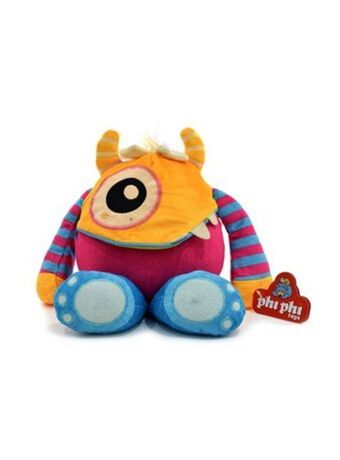 El Mundo del Juguete Peluche animales luminosos de noche 15 cm 1 ojo naranja y bordo oferta
