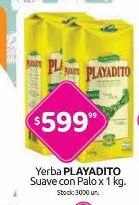 Cordiez Yerba Playadito Suave Con Palo oferta