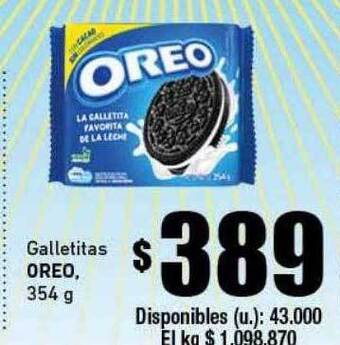 Cooperativa Obrera Galletitas Oreo oferta
