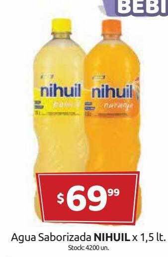 Cordiez Agua Saborizada Nihuil oferta