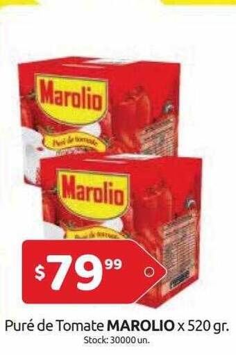 Cordiez Puré De Tomate Marolio oferta
