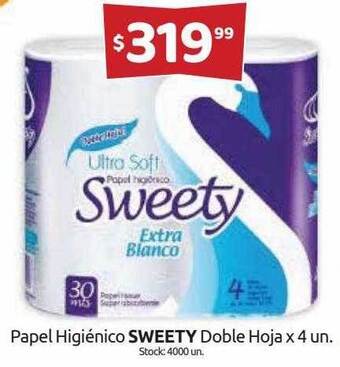Cordiez Papel Higiénico Sweety Doble Hoja oferta