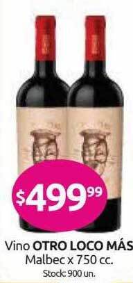 Cordiez Vino Otro Loco Más Malbec oferta